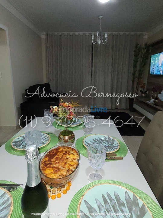 Apartamento para aluguel de temporada em Caraguatatuba (Martim de Sá)