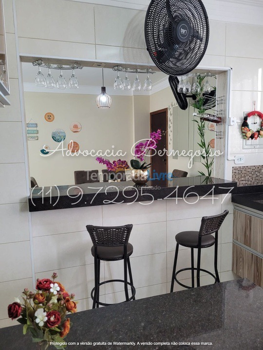 Apartamento para aluguel de temporada em Caraguatatuba (Martim de Sá)