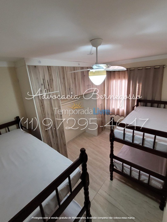 Apartamento para aluguel de temporada em Caraguatatuba (Martim de Sá)