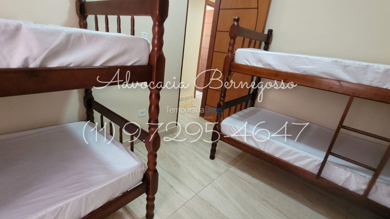 Apartamento para aluguel de temporada em Caraguatatuba (Martim de Sá)