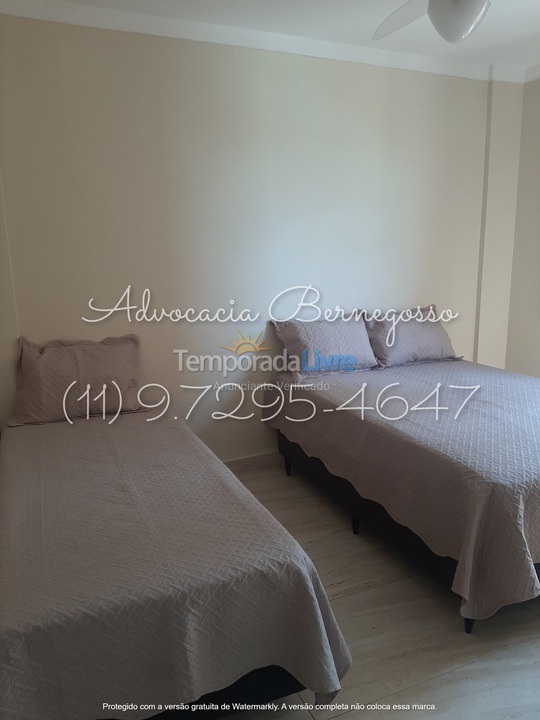 Apartamento para aluguel de temporada em Caraguatatuba (Martim de Sá)