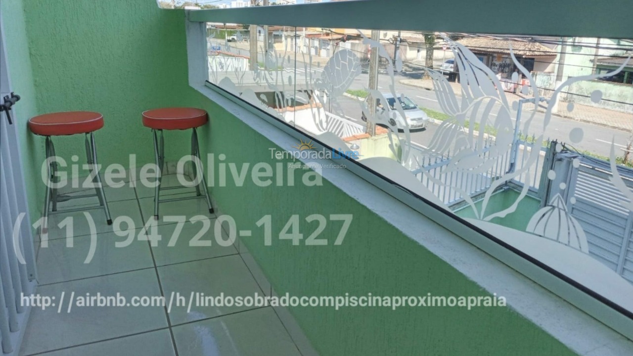 Casa para alquiler de vacaciones em Praia Grande (Balneário Florida)