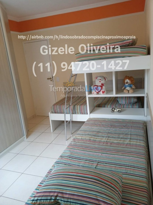 Casa para alquiler de vacaciones em Praia Grande (Balneário Florida)