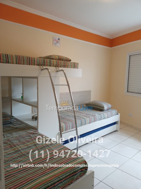 Casa para alquiler de vacaciones em Praia Grande (Balneário Florida)