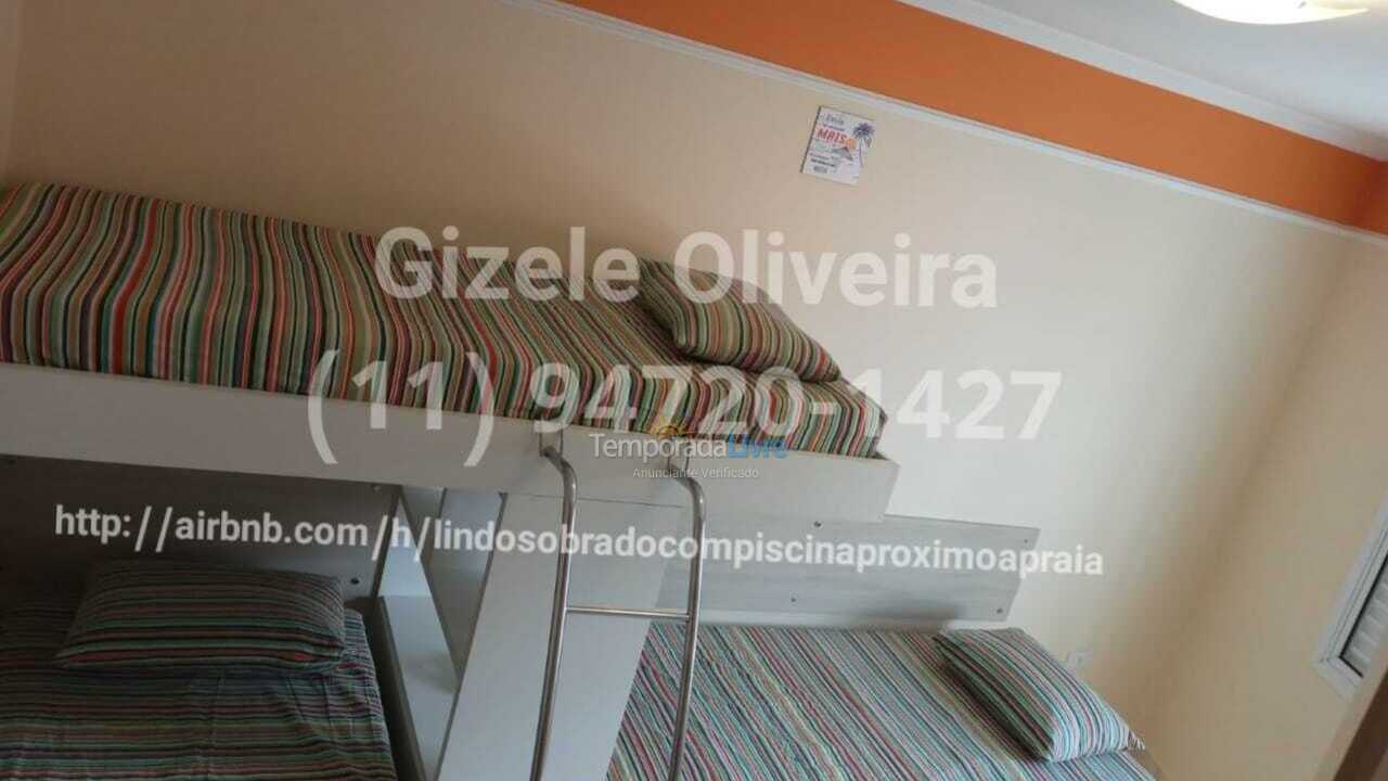 Casa para alquiler de vacaciones em Praia Grande (Balneário Florida)