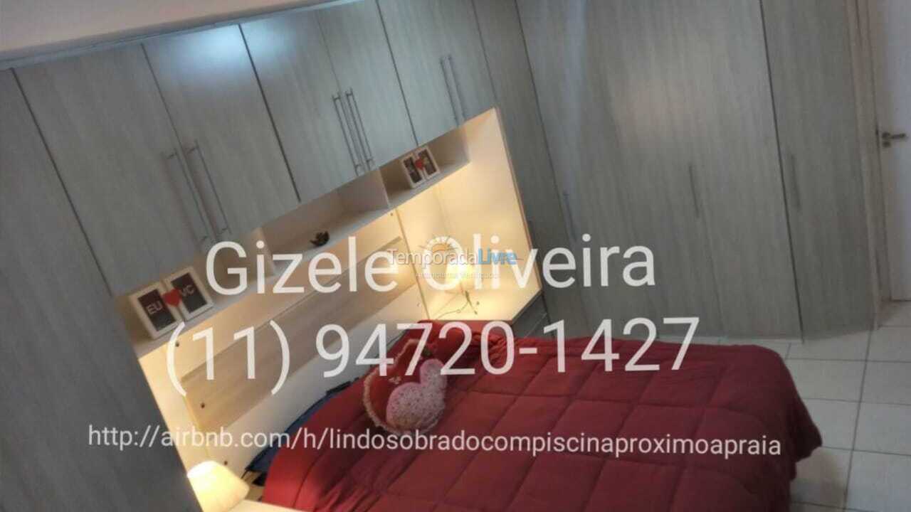 Casa para alquiler de vacaciones em Praia Grande (Balneário Florida)