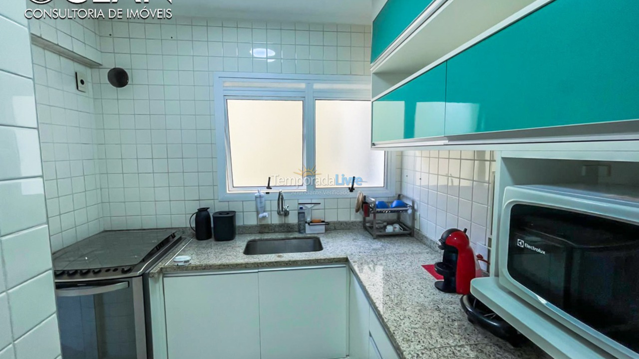 Apartamento para aluguel de temporada em Bertioga (Riviera de São Lourenço)