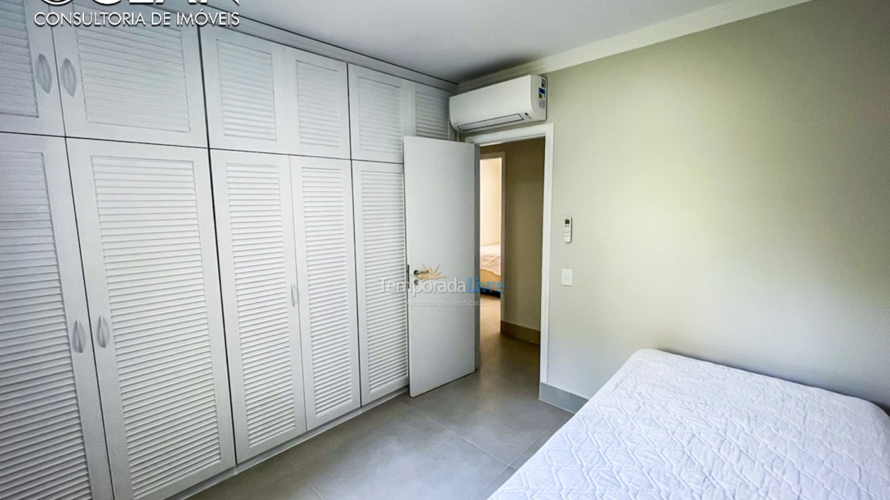 Apartamento para aluguel de temporada em Bertioga (Riviera de São Lourenço)