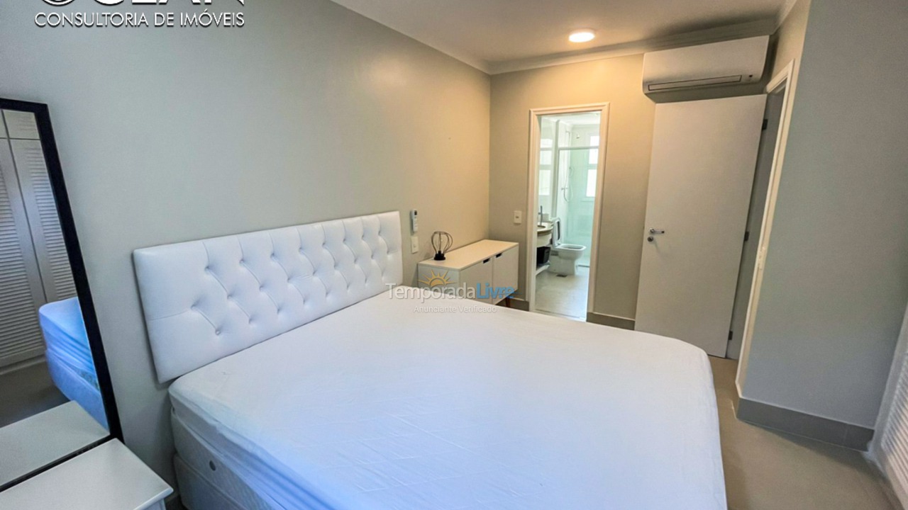 Apartamento para aluguel de temporada em Bertioga (Riviera de São Lourenço)