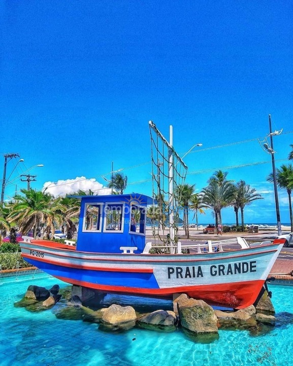 Casa para alquiler de vacaciones em Praia Grande (Balneário Florida)