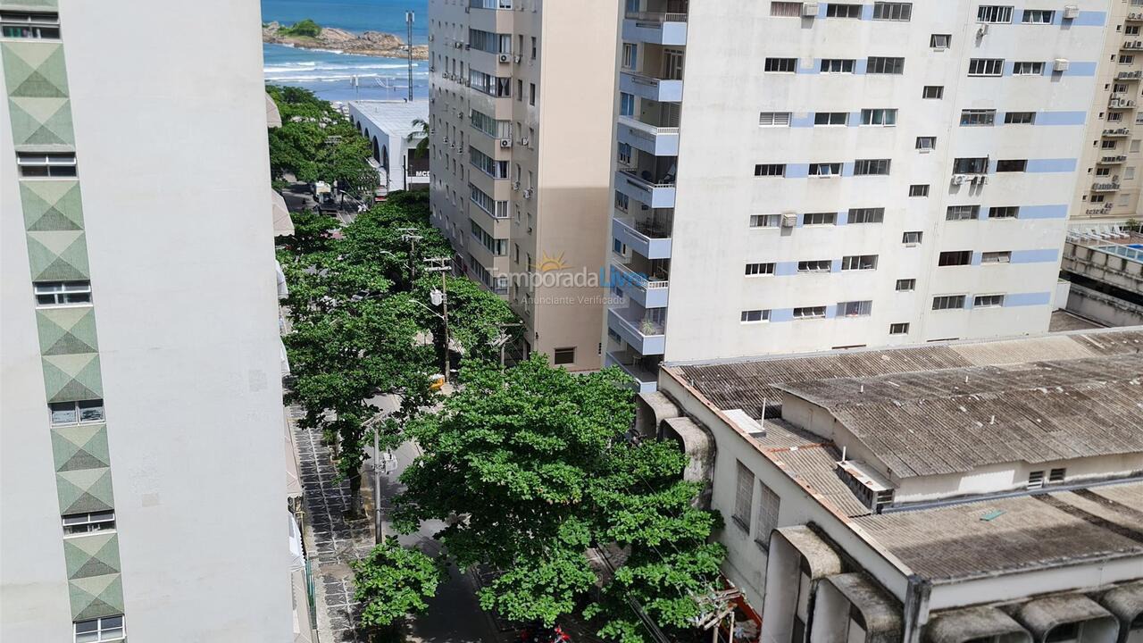 Apartamento para alquiler de vacaciones em Guarujá (Pitangueiras)