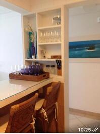 Hermoso Apartamento Pé Na Areia con Hermosa Vista al Mar a 50m de la playa