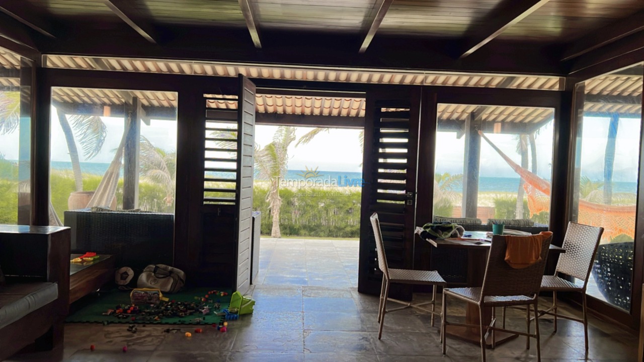 Casa para alquiler de vacaciones em Beberibe (Praia de Uruau)