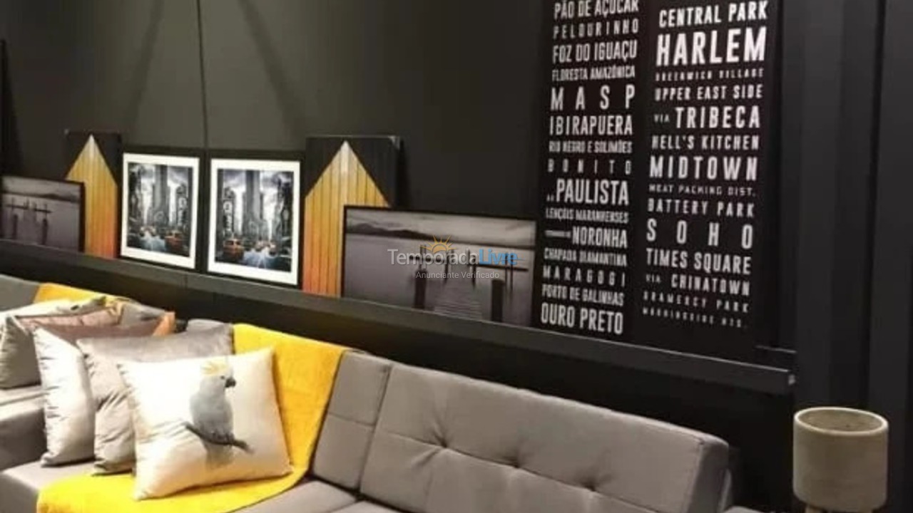 Apartamento para alquiler de vacaciones em Campo Grande (Jardim dos Estados)