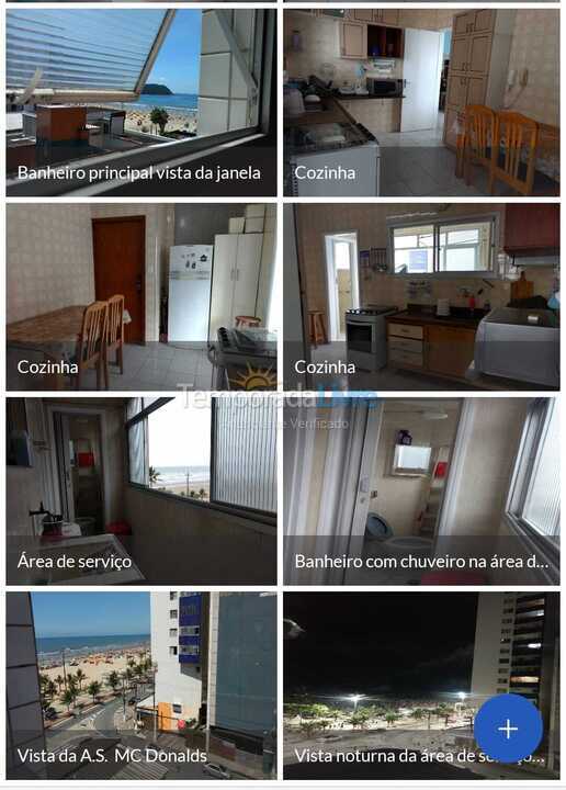 Apartamento para alquiler de vacaciones em Praia Grande (Boqueirão)