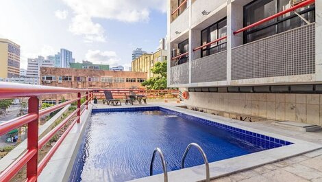 Apartamento en excelente ubicación en Boa Viagem por Carpediem