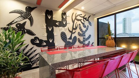 Studio Quadruplo com Jardim Tolive One Housi