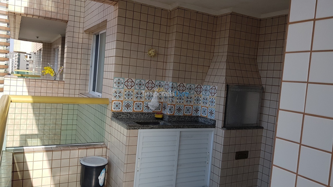 Apartamento para aluguel de temporada em Praia Grande (Vila Tupi)