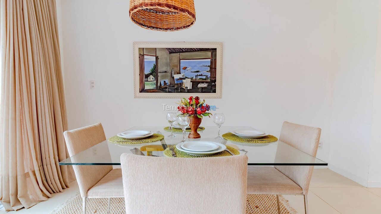 Apartamento para aluguel de temporada em Cairu (Morro de São Paulo)