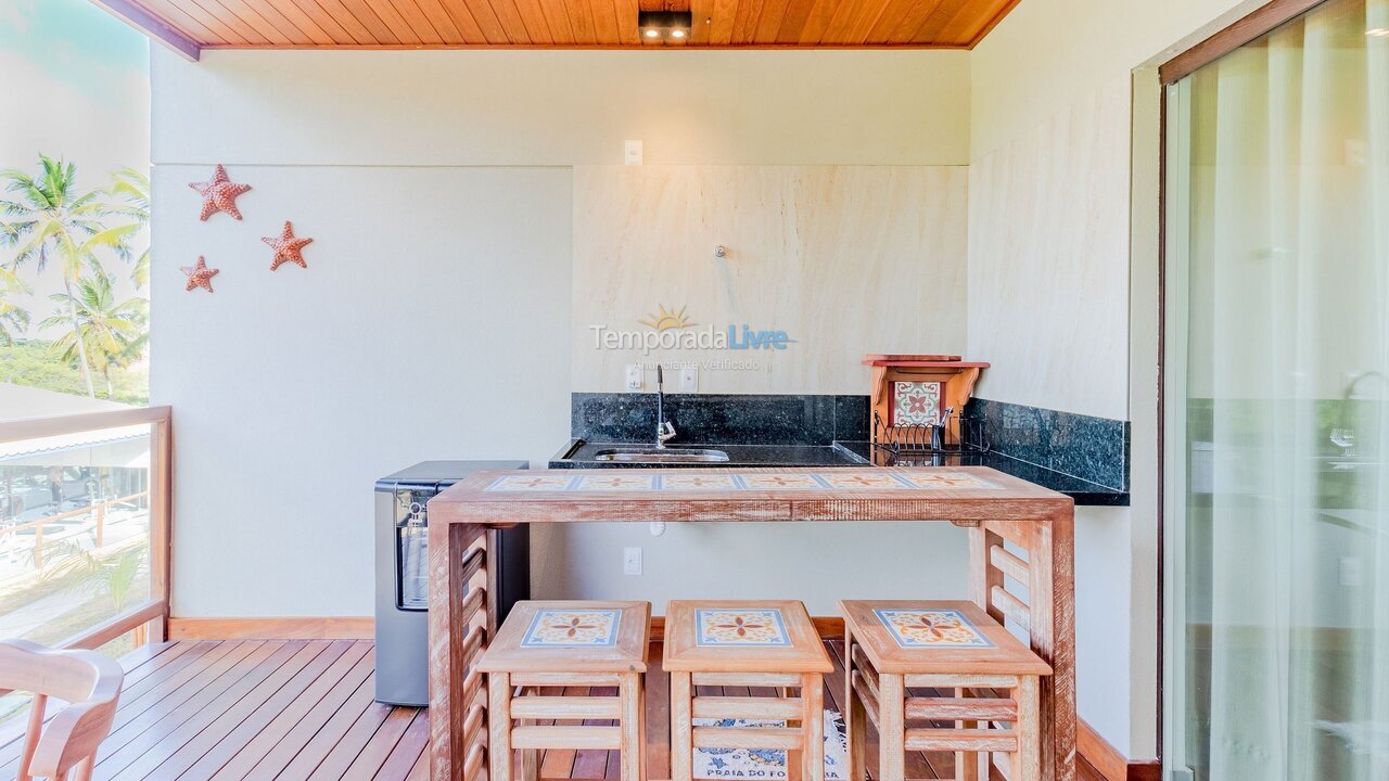 Apartamento para aluguel de temporada em Mata de São João (Imbassaí)