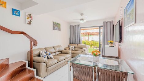 Apartamento a 50m de la playa en Guarajuba, 2/4