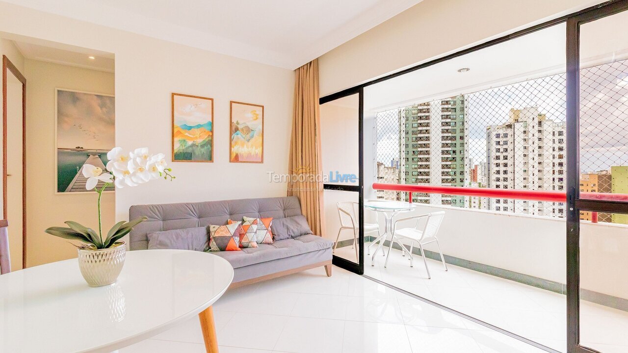 Apartamento para aluguel de temporada em Salvador (Graça)