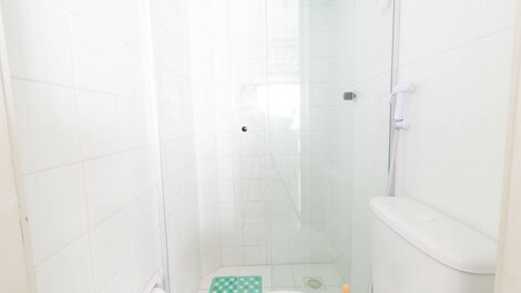 Apartamento a 50m de la playa en Guarajuba, 2/4