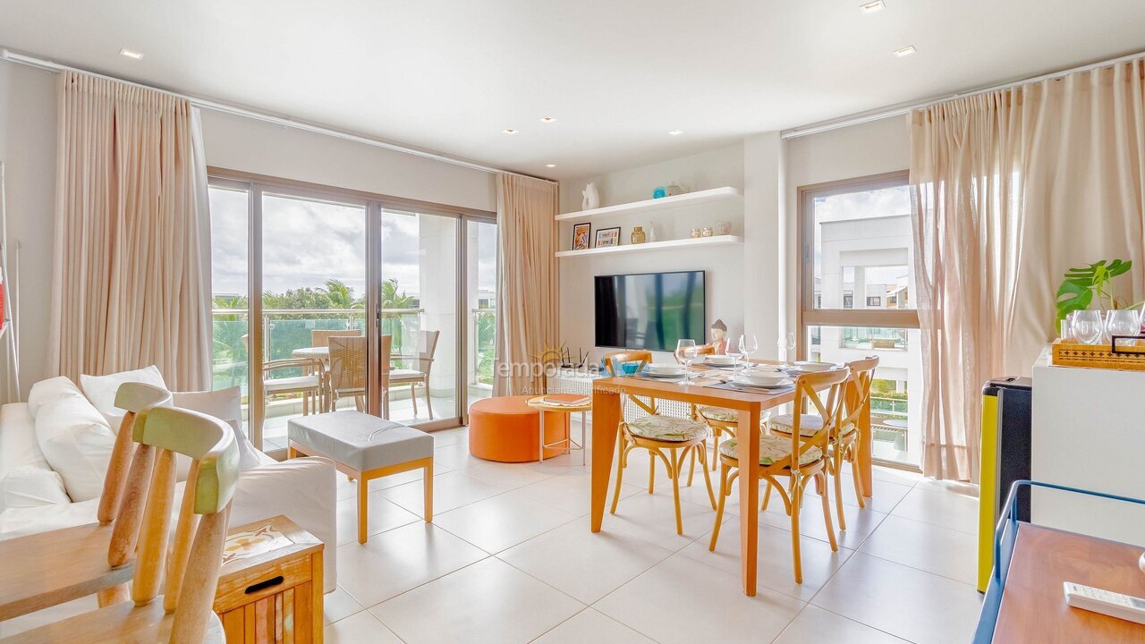 Apartamento para aluguel de temporada em Mata de São João (Praia do Forte)