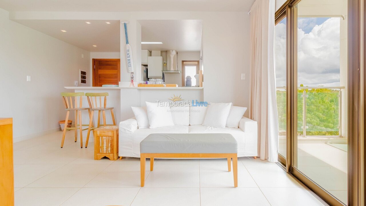 Apartamento para aluguel de temporada em Mata de São João (Praia do Forte)