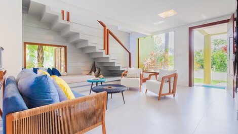 Casa de lujo con 6 suites y servicio de limpieza incluido - Praia do Forte