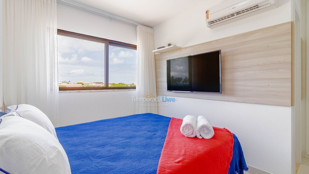 Apartamento para aluguel de temporada em Mata de São João (Praia do Forte)