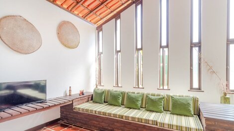 Gran Casa 6 Habitaciones, Pé na Areia - Itacimirim