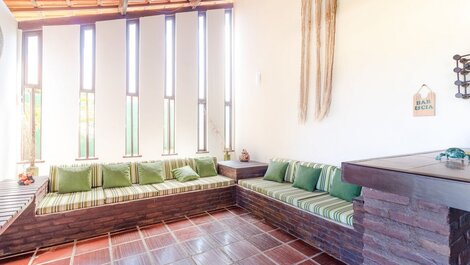 Gran Casa 6 Habitaciones, Pé na Areia - Itacimirim