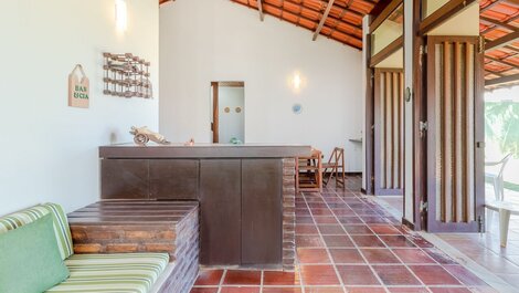 Gran Casa 6 Habitaciones, Pé na Areia - Itacimirim