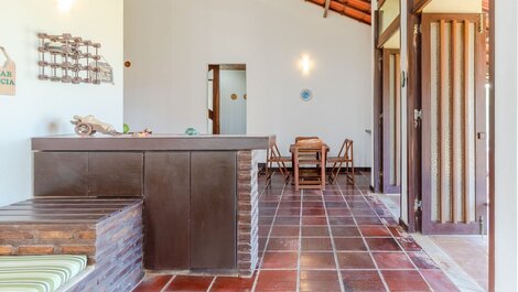 Gran Casa 6 Habitaciones, Pé na Areia - Itacimirim