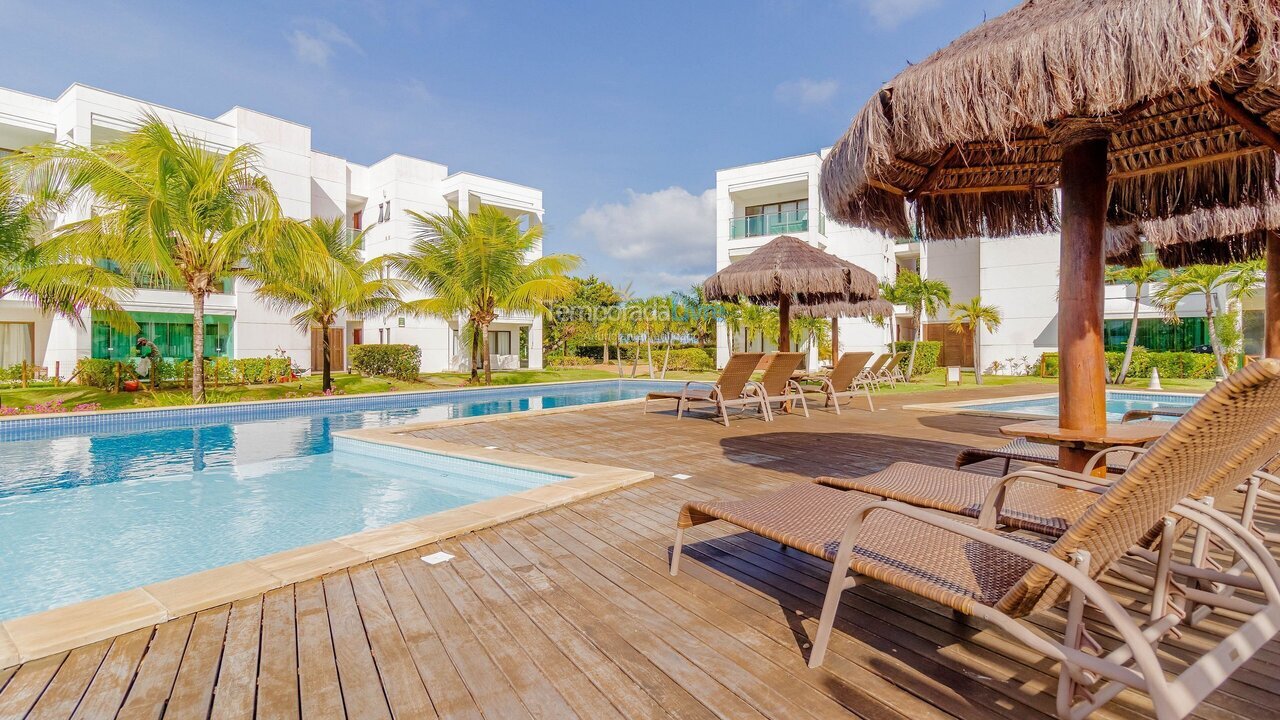 Apartamento para aluguel de temporada em Mata de São João (Praia do Forte)