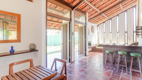 Gran Casa 6 Habitaciones, Pé na Areia - Itacimirim