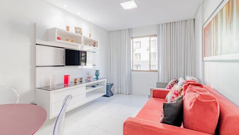 Apt Quarto e Sala 400m da Praia - Barra Apart
