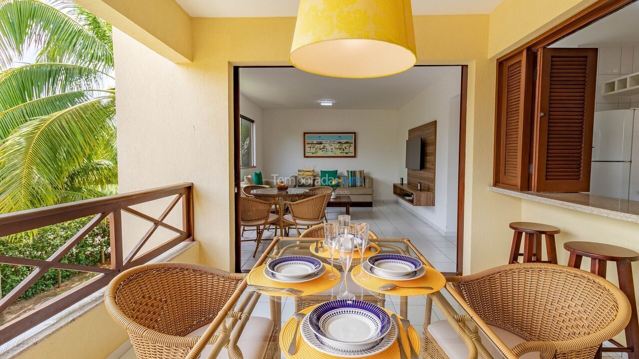 Apartamento para alquiler de vacaciones em Camaçari (Praia de Guarajuba)