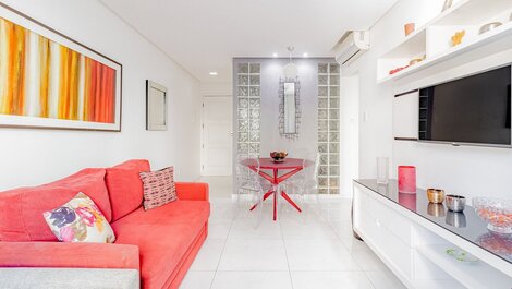 Apt Quarto e Sala 400m da Praia - Barra Apart