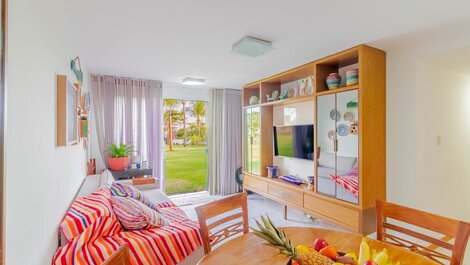 Maravilloso apartamento de 2 dormitorios, justo en la arena.