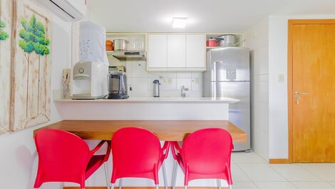 Maravilloso apartamento de 2 dormitorios, justo en la arena.