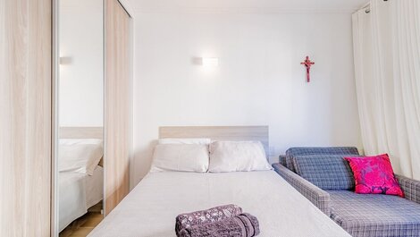 Apt Quarto e Sala 400m da Praia - Barra Apart