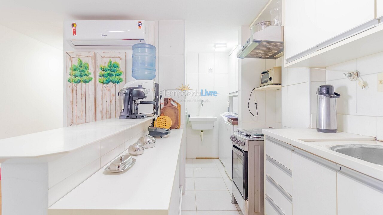 Apartamento para alquiler de vacaciones em Camaçari (Praia de Guarajuba)