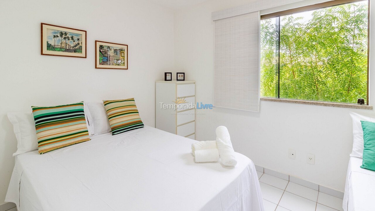 Apartamento para alquiler de vacaciones em Camaçari (Praia de Guarajuba)