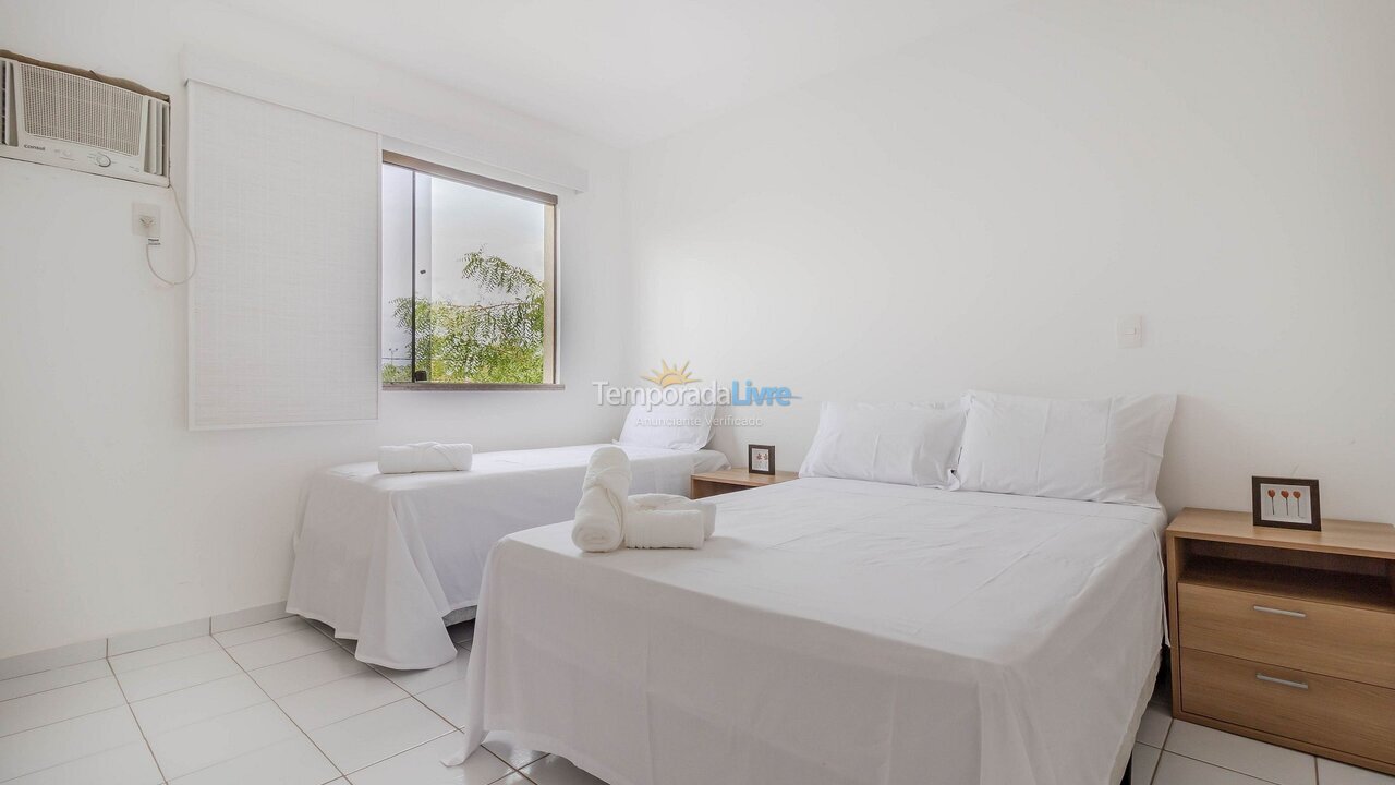 Apartamento para alquiler de vacaciones em Camaçari (Praia de Guarajuba)