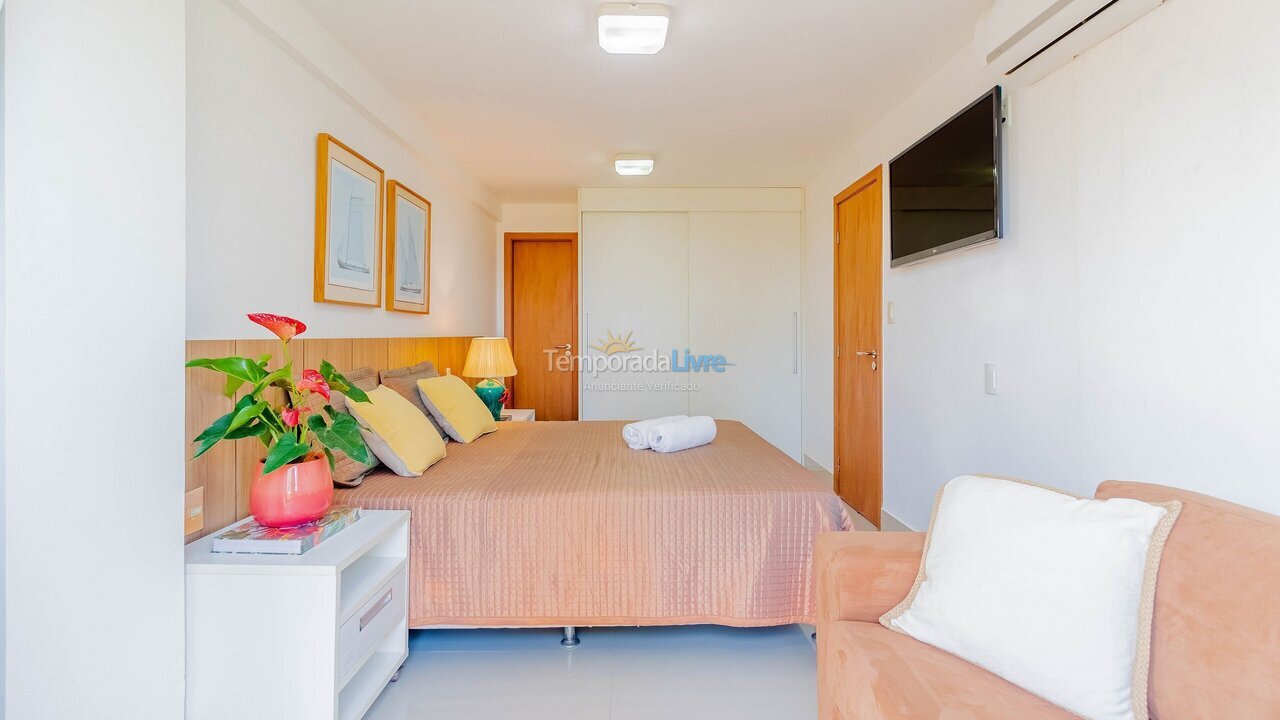 Apartamento para alquiler de vacaciones em Camaçari (Praia de Guarajuba)