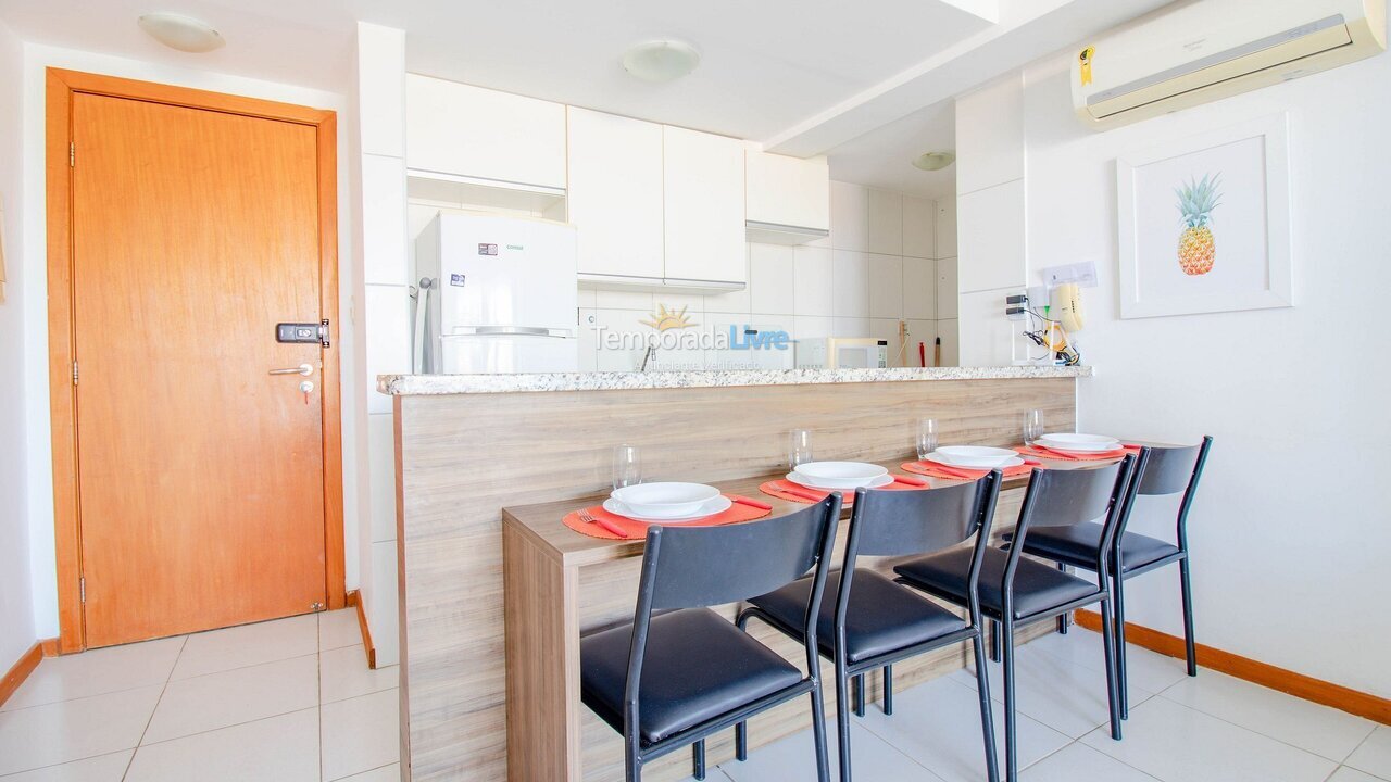 Apartamento para aluguel de temporada em Camaçari (Praia de Guarajuba)