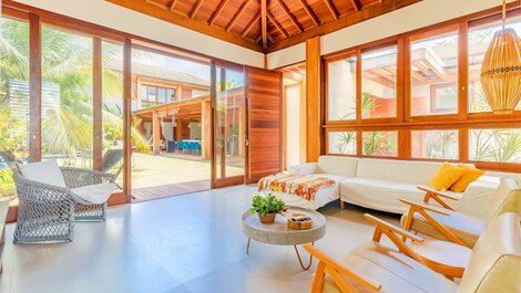 Excelente casa de 5 habitaciones - Praia do Forte