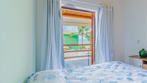 3 habitaciones, frente a la playa, vista al mar